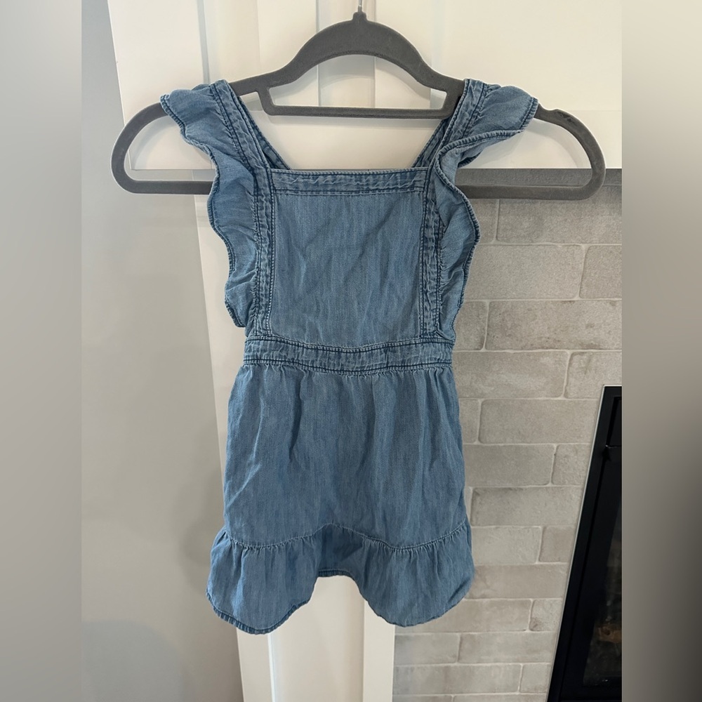 GAP Blue Casual Dress Relaxed Fit